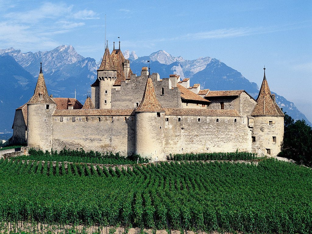 Chateau d'Aigle, Switzerland